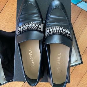 Authentic Chanel loafers from 2017 fall/winter